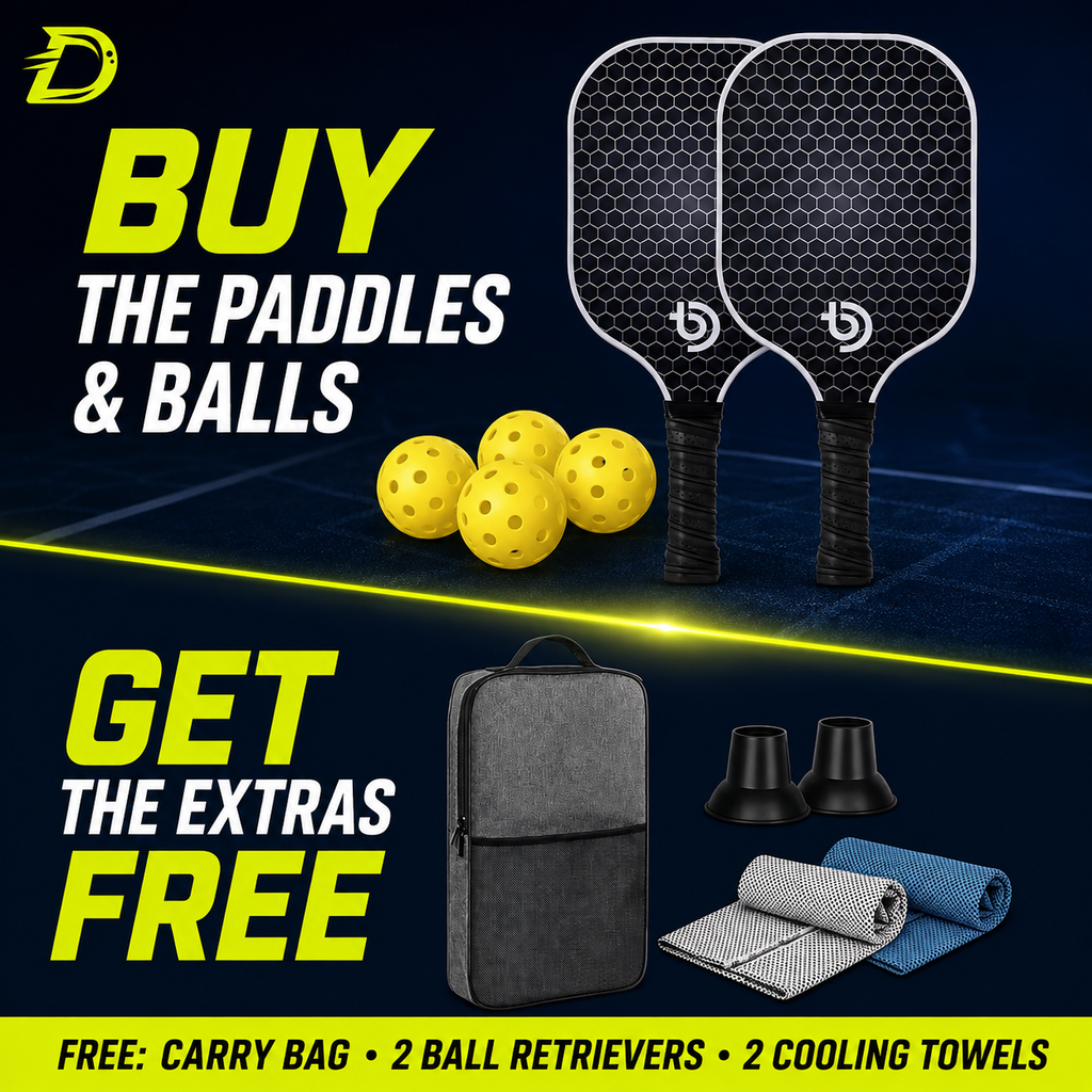 Complete Pickleball Starter Set + FREE Accessory Kit